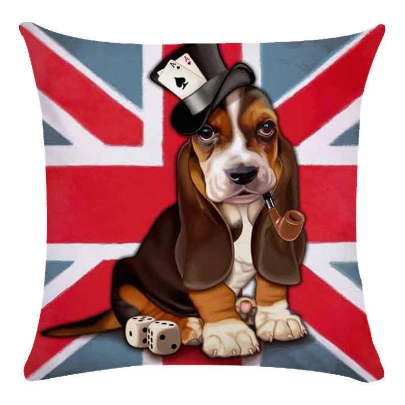 Halloween Plush Dog Lollipop Flower Decorative Pillow for Couch & Sofa | Home Decor