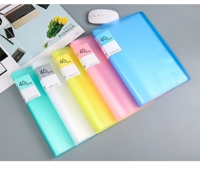 A3 A2 Info Booklets with 4-Open Folders | 4K Sketch Drawing Album & 8K Art Collection Loose-Leaf Binder | Art Supplies & Stationery