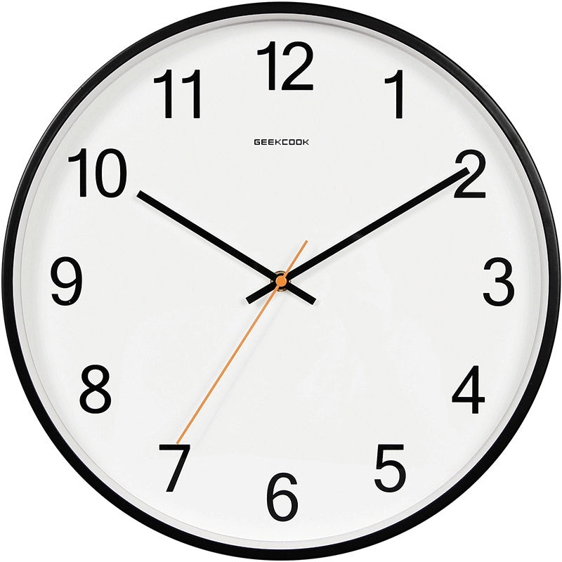 Minimalist Metal Silent Wall Clock | Home Decor Wall Clocks