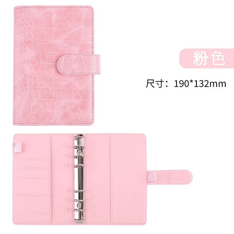 Solid Color Casual PU Notebook for Graduation Learning | Stationery & Office Supplies