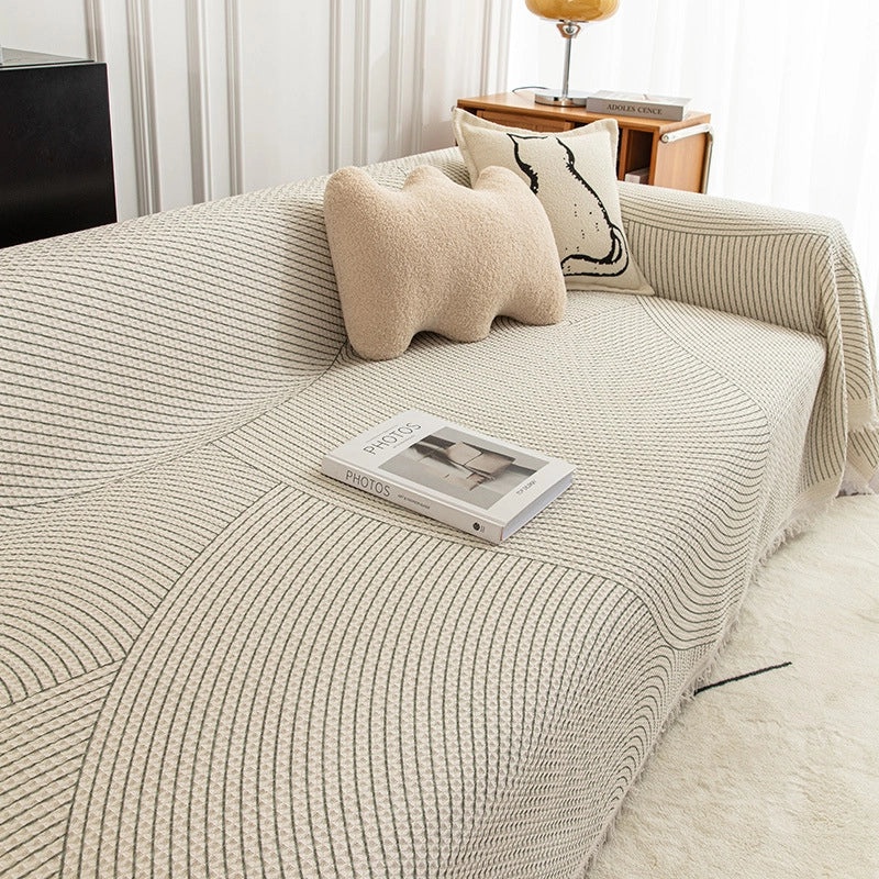 Universal Sofa Cover Dustproof All-Season Nordic Style Sofa Towel Blanket|Home Decor & Sofa Accessories
