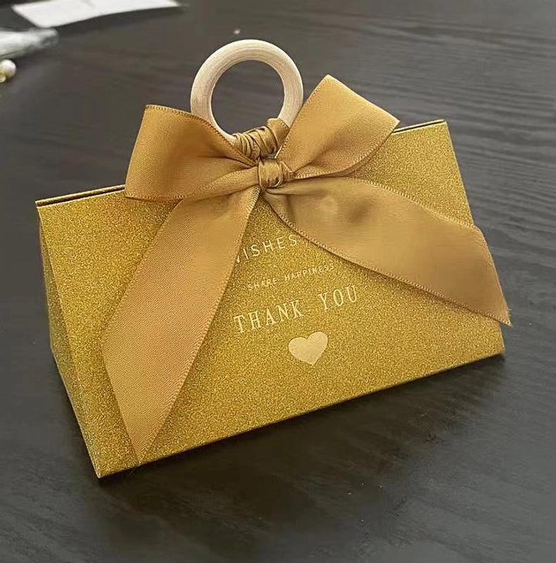 Elegant Wedding Bow Knot Gift Bags|Wedding Accessories