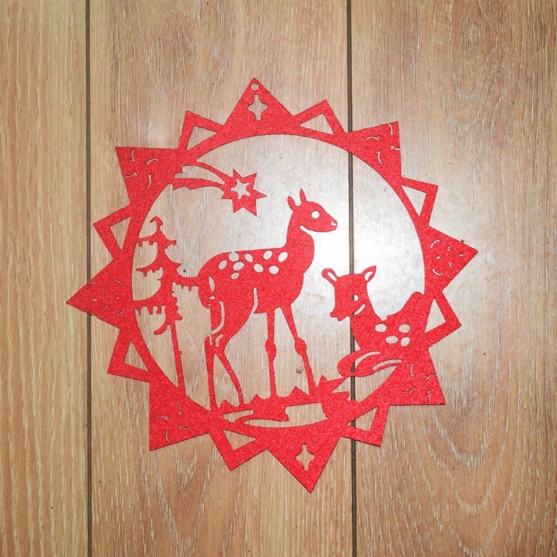 Red Christmas Pendant Decorations for Home | Christmas Ornaments