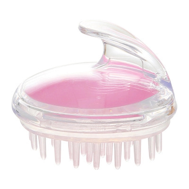 Silicone Scalp Massage Shampoo Brush Transparent Crystal Head Hair Washing Comb|Hair Care Accessories