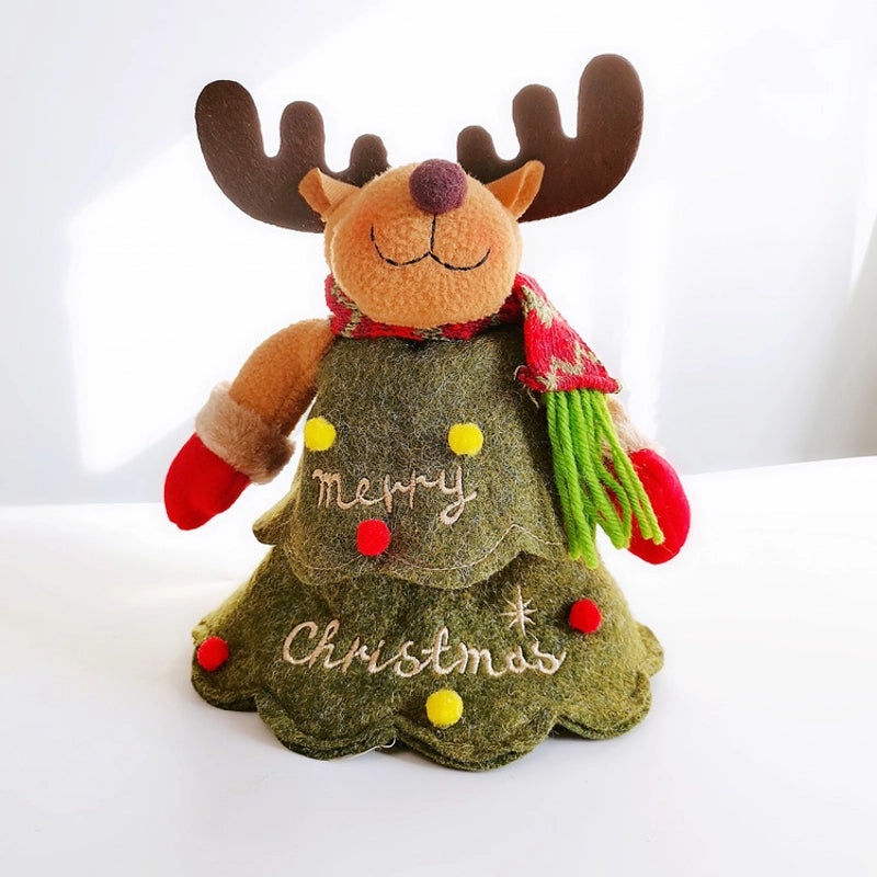 Christmas Tree Santa Claus Snowman Gift Bags Festive Party Wrapping Supplies|Holiday Party Supplies