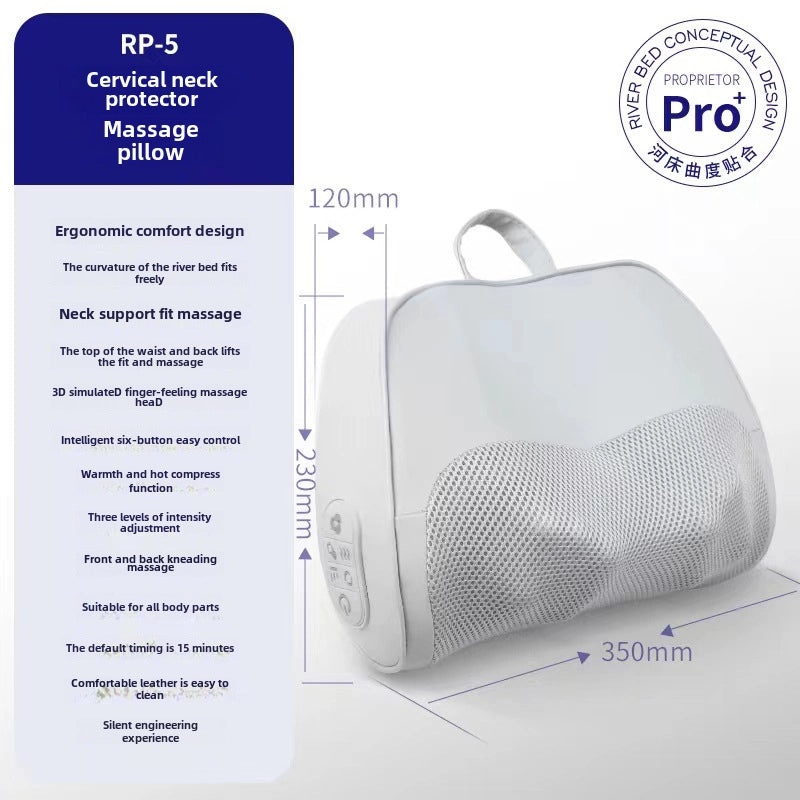 Multifunctional Heating Neck and Shoulder Massage Pillow for Cervical Spine and Waist Relief | Health & Personal Care