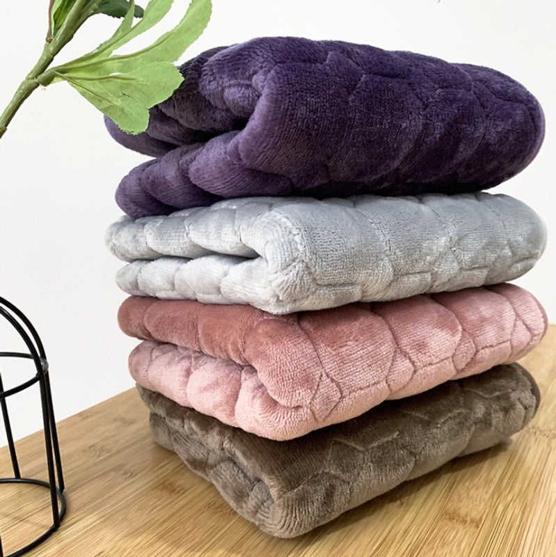 Cozy Winter Flannel Padded Non-slip Plush Chair Cushion for Office Car Sofa Restaurant Seating|Home & Living Cushions