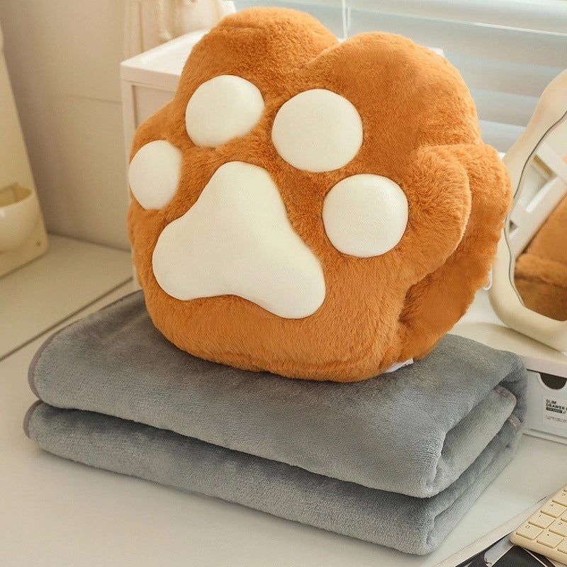 Adorable Cat Claw Plush Pillow with Soft PP Cotton Filling | Home Decor & Bedding