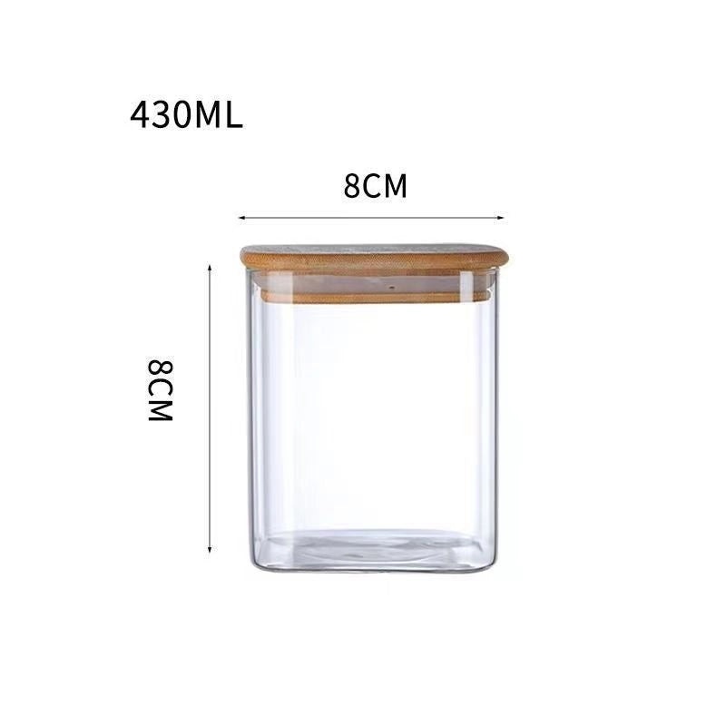 Simple Modern Glass Storage Box for Home Organization|Home Storage & Organization