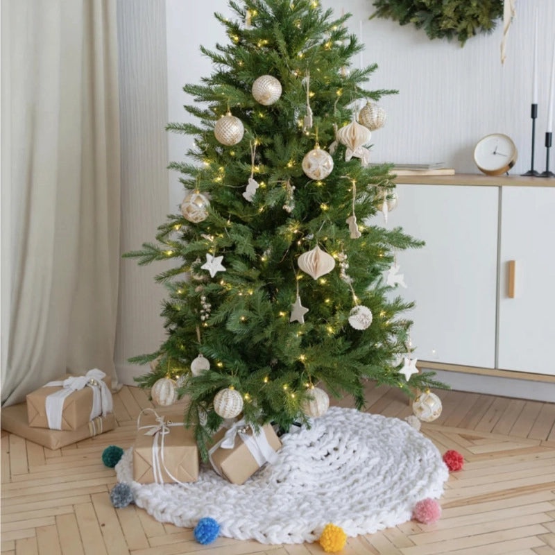 Handmade Crocheted Christmas Tree Mat 2024 | Home Decor & Holiday Accessories