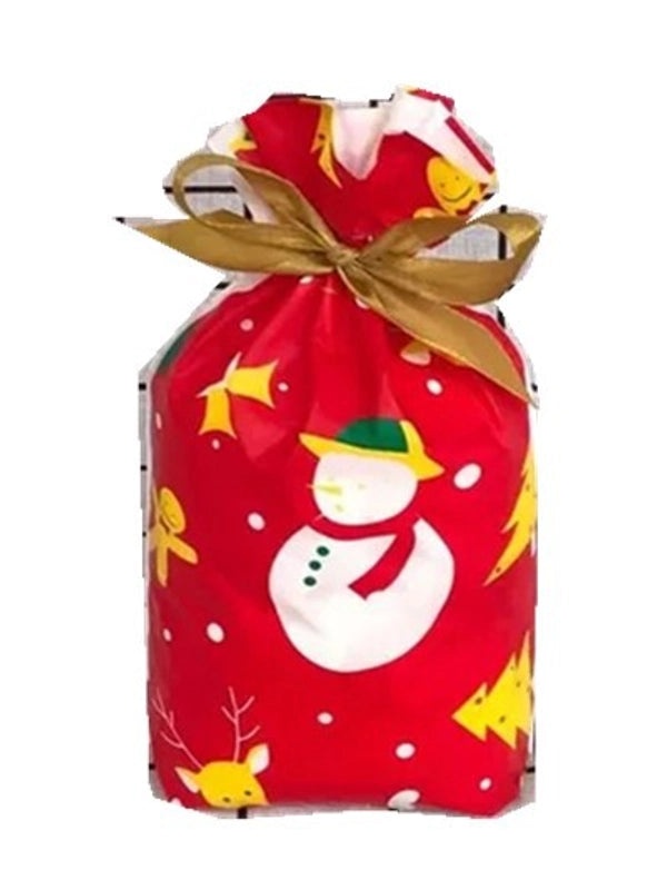 Holiday Snowflake Drawstring Gift Bags for Candy Cookies | Seasonal Packaging