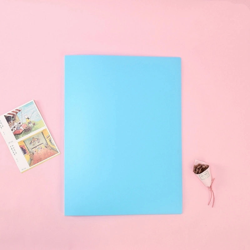 A3 A2 Info Booklets with 4-Open Folders | 4K Sketch Drawing Album & 8K Art Collection Loose-Leaf Binder | Art Supplies & Stationery