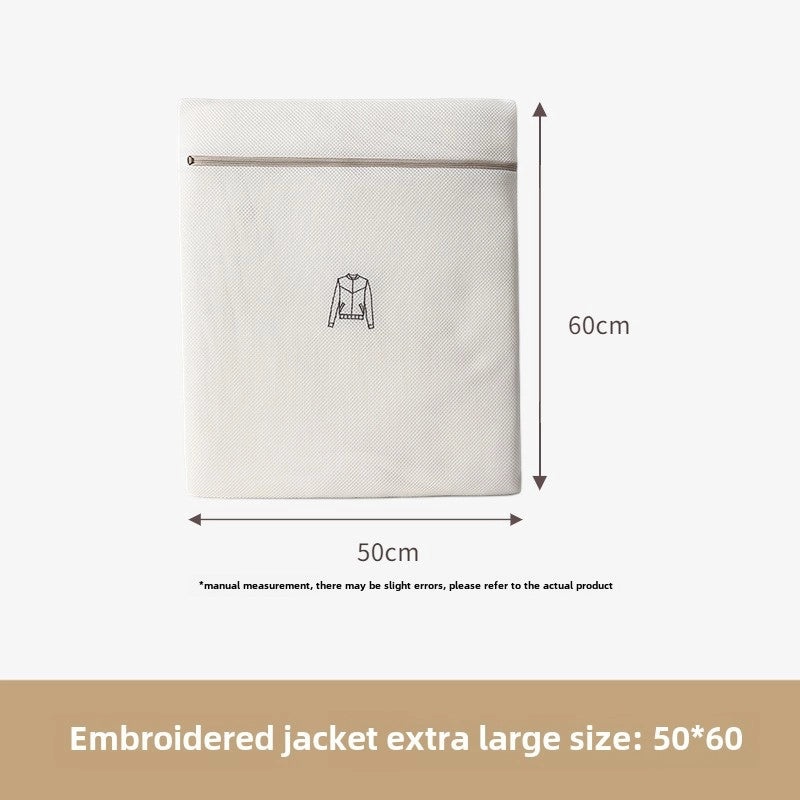 Thickened Embroidery Print Laundry Bag for Delicates | Laundry Accessories