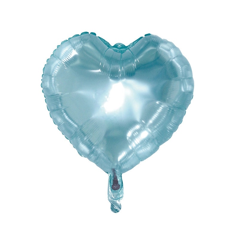 18 Inch Heart-Shaped Aluminum Foil Balloon for Wedding Valentine’s Day New Year Decoration | Party Supplies & Balloons