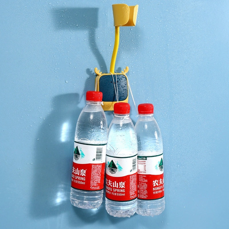 360° Rotatable Non-Perforated Hair Dryer Holder for Bathroom | Bathroom Accessories