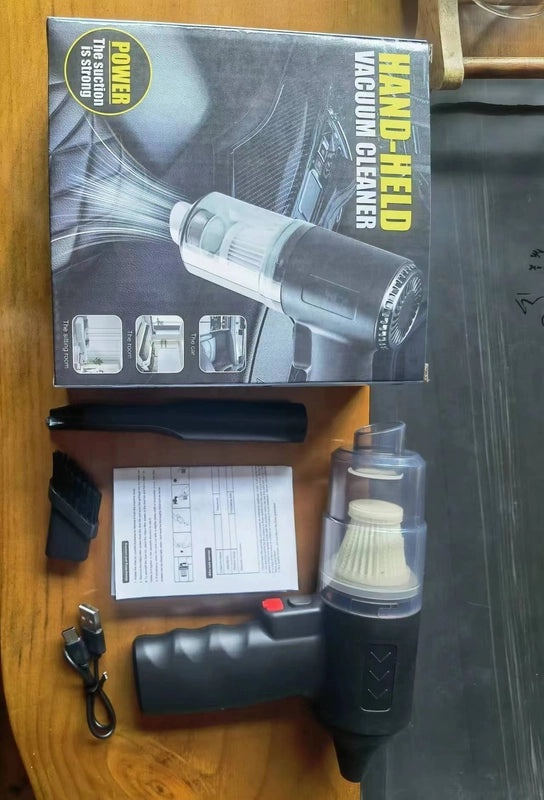 Wireless Dog Head Mini Car Vacuum Cleaner | Automotive Accessories