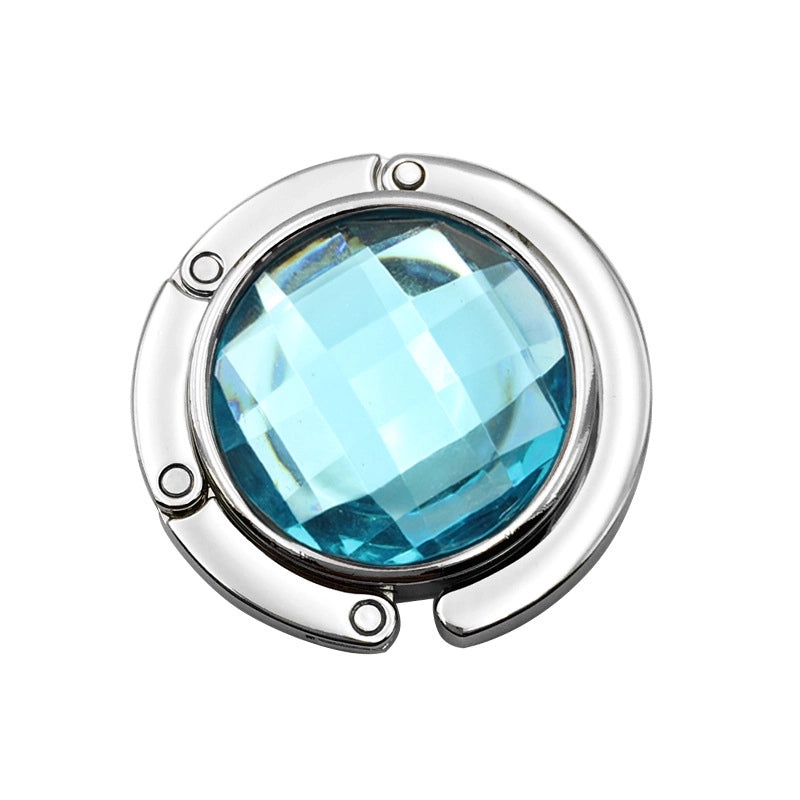 Acrylic Gem Hanging Bag Hook for Ladies - Multi-color Desktop & Fireplace Christmas Stocking Holder | Home & Kitchen Accessories