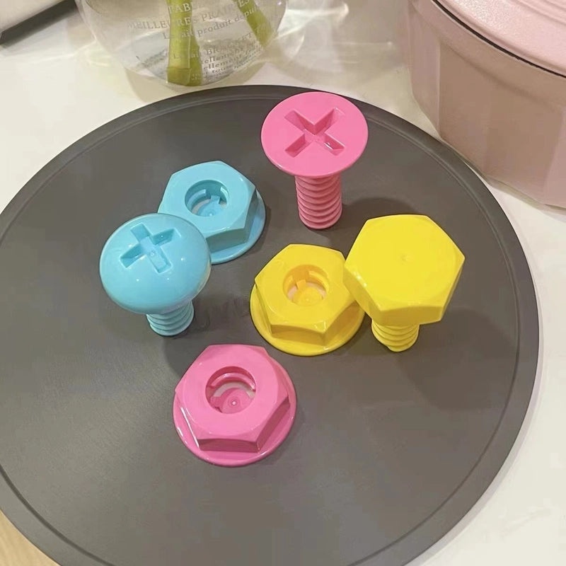 Cute ABS Plastic Screw Hooks for Wall Hanging|Home Organization & Storage Accessories