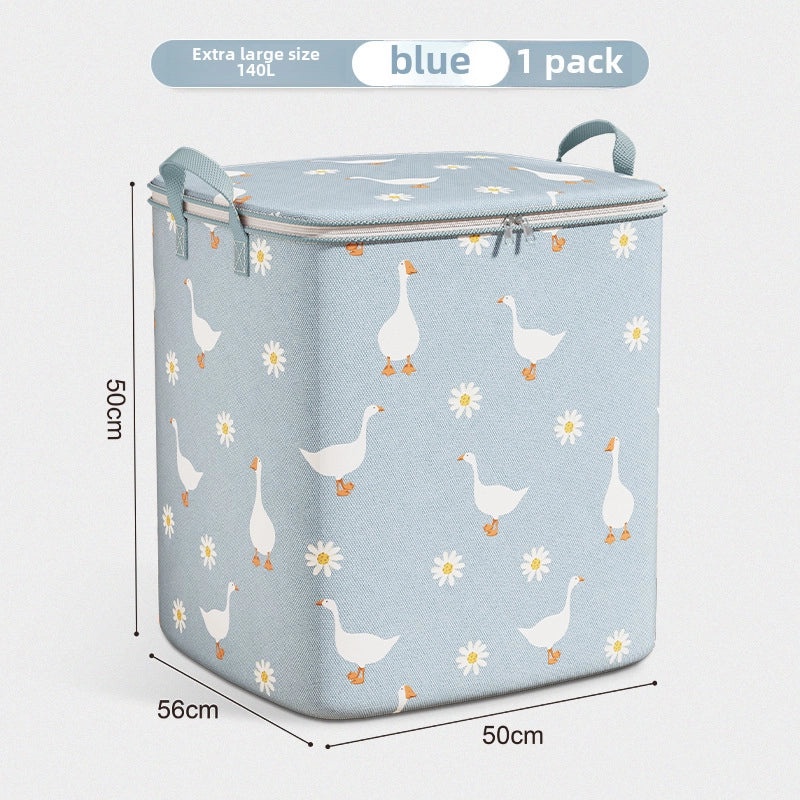 Large Capacity Waterproof Quilt Storage Bag for Dorm, Moving, Clothes, Moisture-proof Organizer|Home Storage & Organization