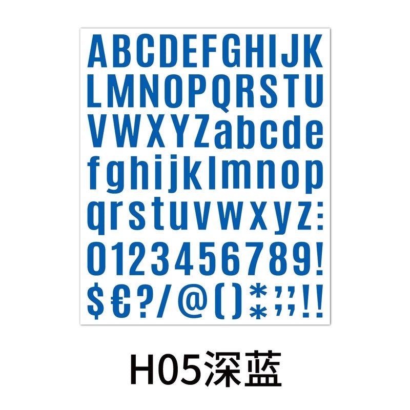 24 PCS Letter School PVC DIY Artistic Stickers for Scrapbooking|School & Office Supplies