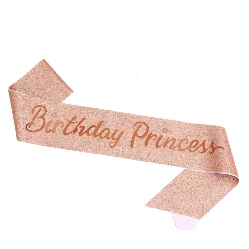 Sweet Birthday Letter Banner Cloth Metal Party Decorations|Party Supplies