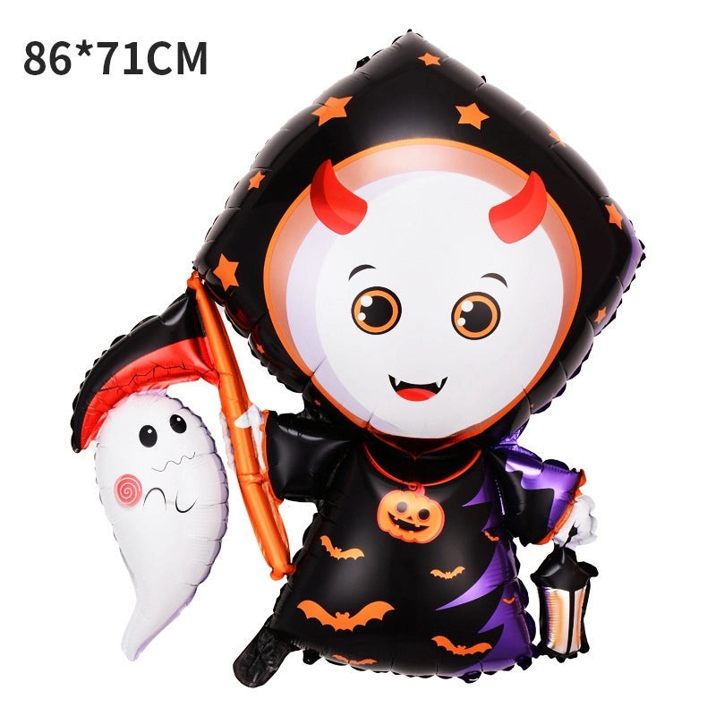 Halloween Aluminum Foil Balloon Cartoon Shape Party Decoration|Party Supplies Balloons