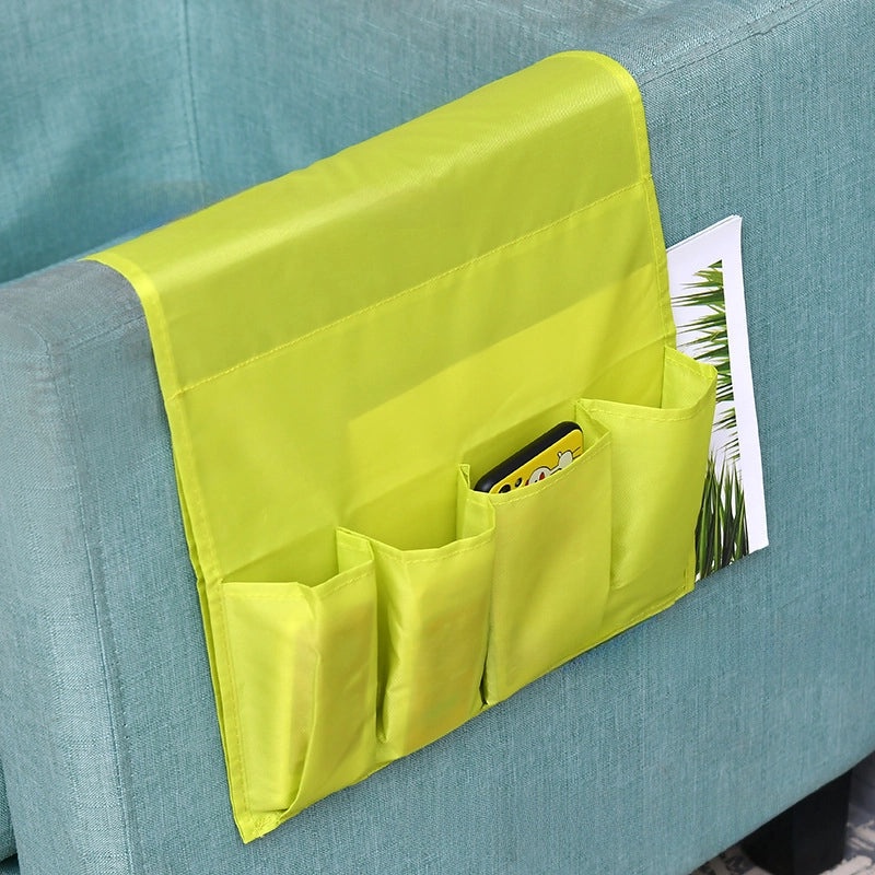 Multifunctional Oxford Cloth Sofa Side Storage Bag for Dormitory Bedside Hanging Organizer|Home Storage Solutions