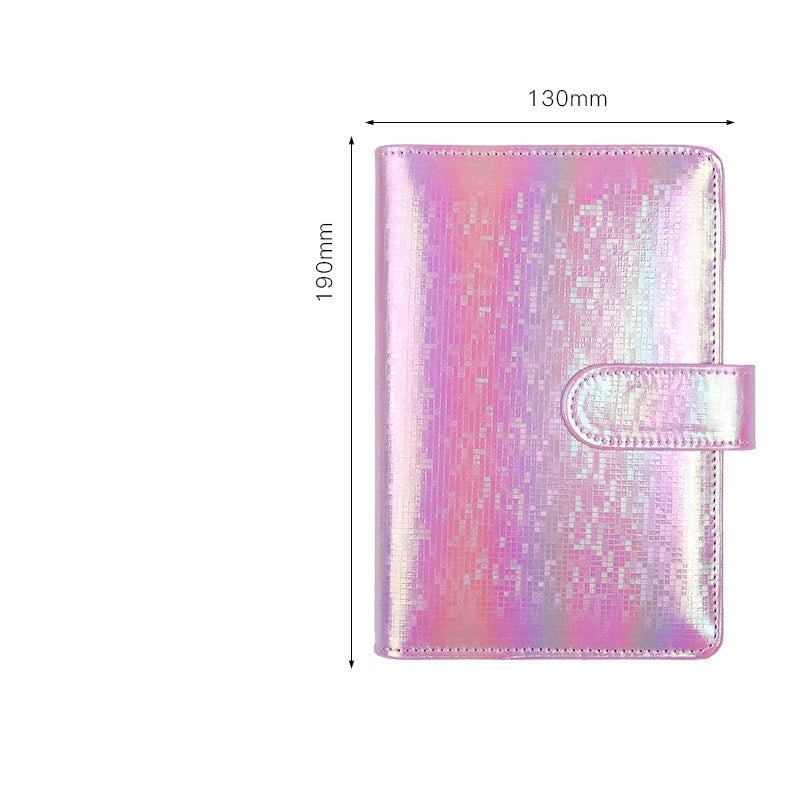 Solid Color Spiral Notebook with PU Leather Cover for School Learning|Stationery & Office Supplies