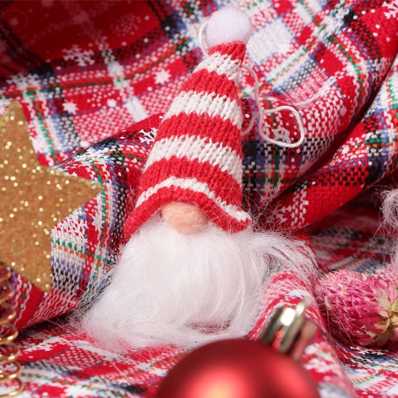 Christmas Cartoon Pastoral Minimalist Soldier Star Hanging Ornaments for Indoor Party Festival|Home Decor & Seasonal Ornaments