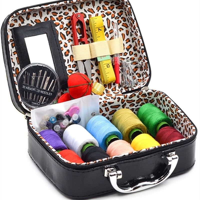 Multi-Functional Portable Sewing Kit with Storage Box for Home, Student Dormitory Use | Household & DIY Tools