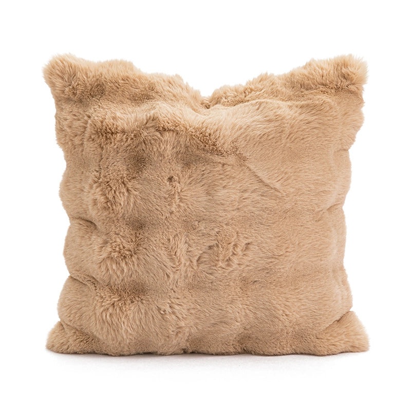 Solid Color Polyester Pillow Covers for Home Decor|Home Textiles & Bedding