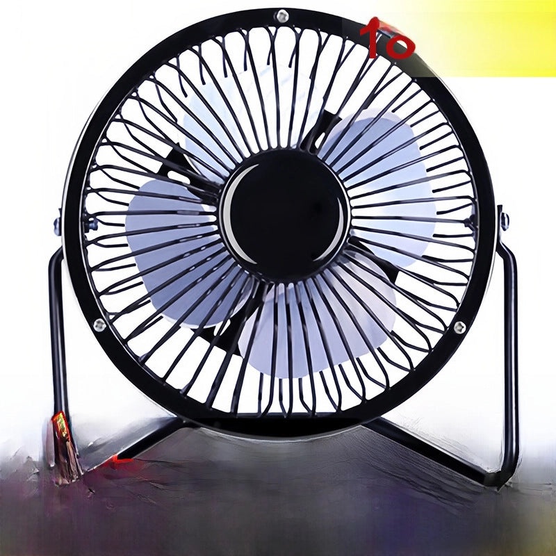 5-inch Mini USB Silent Electric Desktop Fan Compact Small Circulating Fan for Office and Home Use|Home & Office Fans