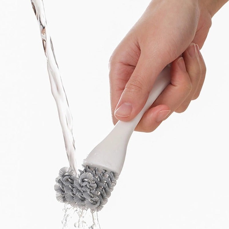 Minimalist Solid Color Plastic Cleaning Brush 500ml | Home Cleaning Tools