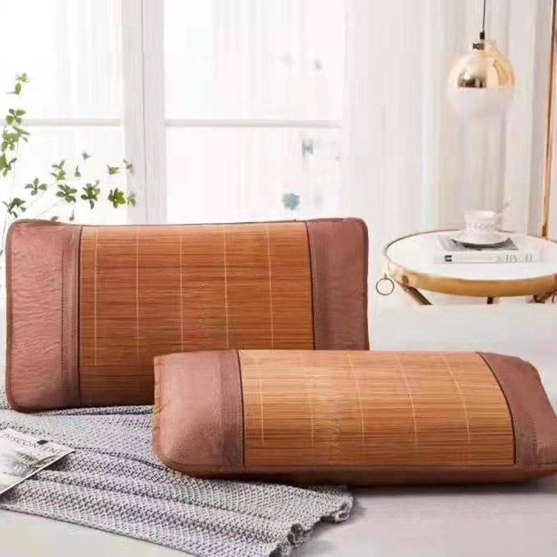 Summer Rattan Pillow Cover Cool Mat Single Double Size Soft Breathable|Home Decor Bedding Accessories