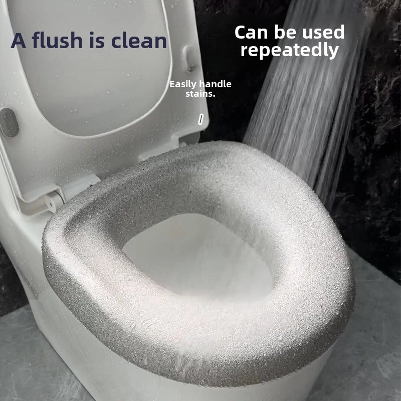 Universal Waterproof Toilet Seat Cushion Washable Four Seasons Soft Cushion|Home & Living Bathroom Accessories