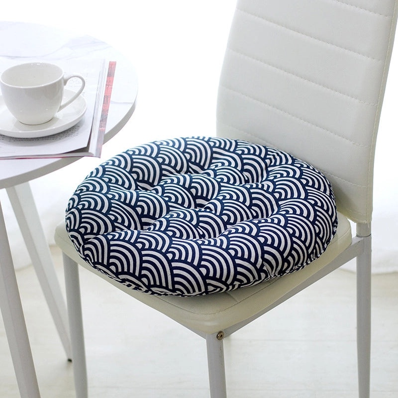 Thickened Z-Shaped Cushion Summer Chair Pad Cotton Linen Soft Breathable Office Classroom Stool Seat Pad|Home & Living Cushions