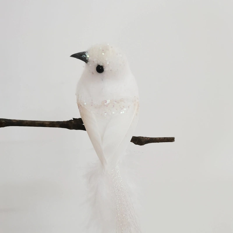 Realistic Red and White Bird Garden Ornaments for Easter and Halloween | Home & Garden Decor