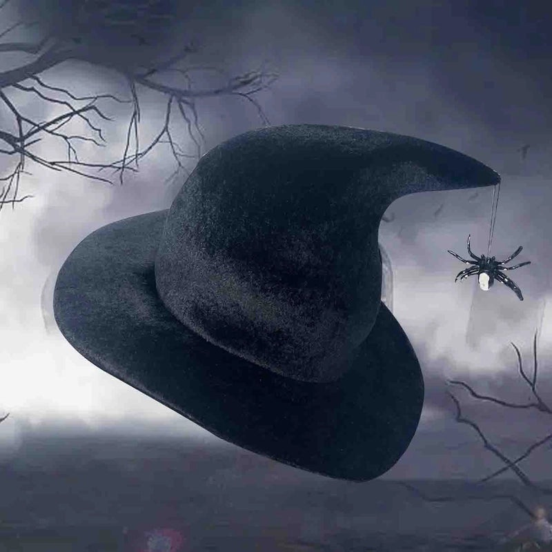 Halloween Witch Wizard Hat Halloween Costume Party Makeup Props|Party Supplies & Costumes