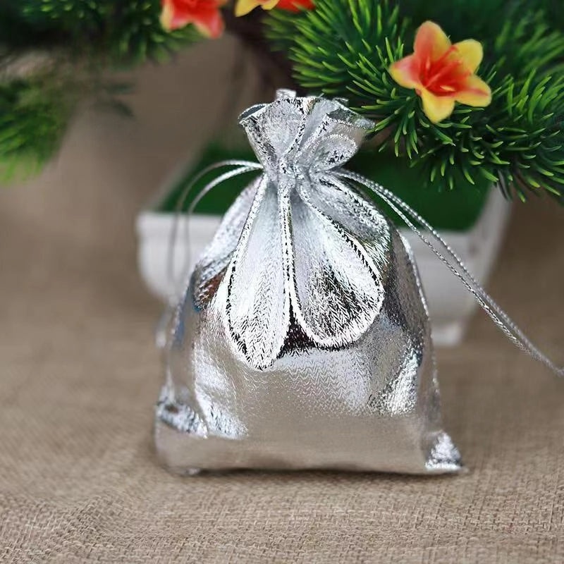 Gold and Silver Jewelry Cloth Bag Factory Direct Supply | Jewelry Storage & Packaging