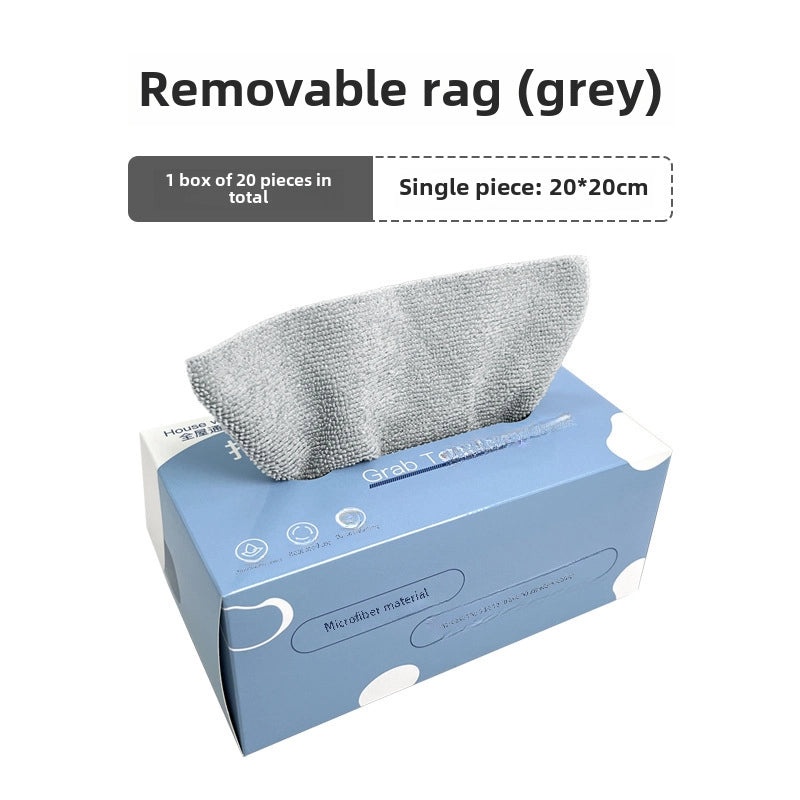 Removable English Microfiber Scouring Pad Multi-use Absorbent Kitchen Cloth | Kitchen Cleaning Supplies