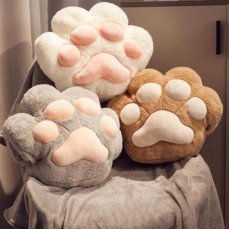 Cat Claw Car Pillow Quilt Multifunctional Office Nap Cushion Air Conditioning Blanket 3-in-1 Travel and Rest Pillow|Office & Travel Pillows