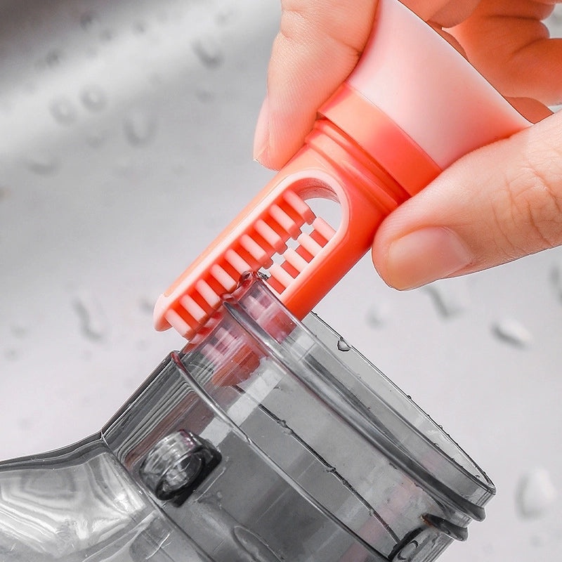 Elegant Geometric PP TPR Cup Brush for Household Cleaning | Home Cleaning Tools