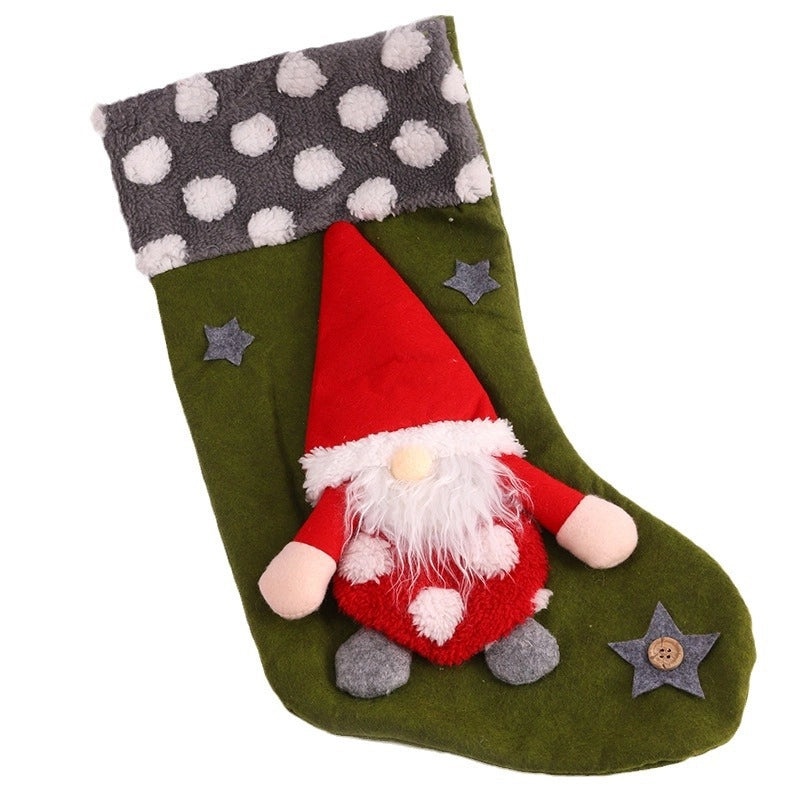 Christmas Cute IG Style Hanging Socks Doll Nonwoven Christmas Tree Ornaments | Christmas Decorations