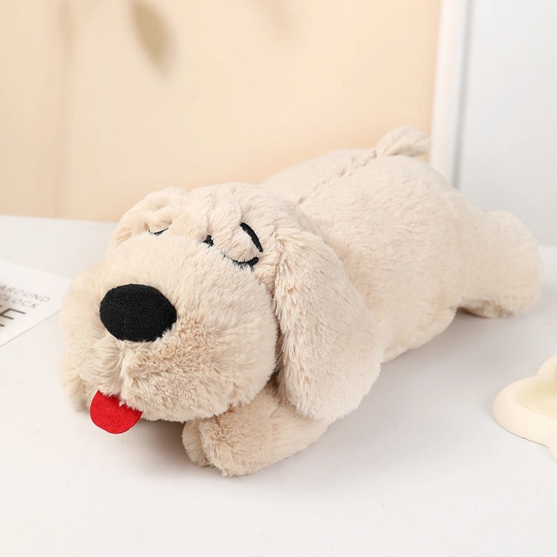 Heartbeat Puppy Plush Toy for Anxiety Relief and Calm Sleep | Pet Training Toys