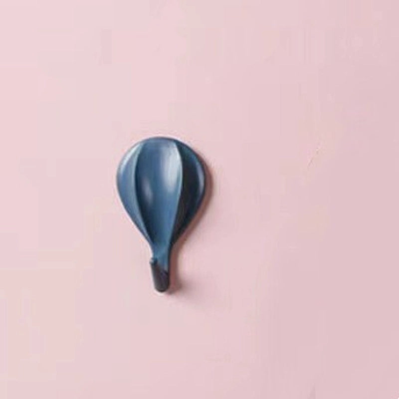 Simple Solid Color Plastic Hooks for Home Organization | Household Storage Accessories