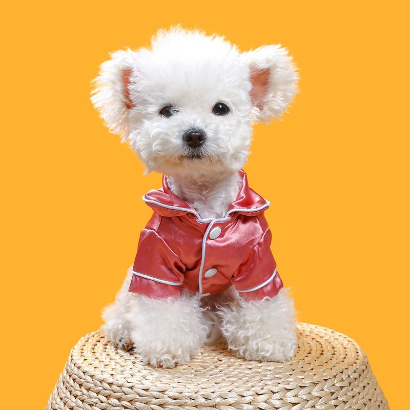 Silk Pet Sleepwear for Small Dogs and Cats | Pet Clothing and Accessories