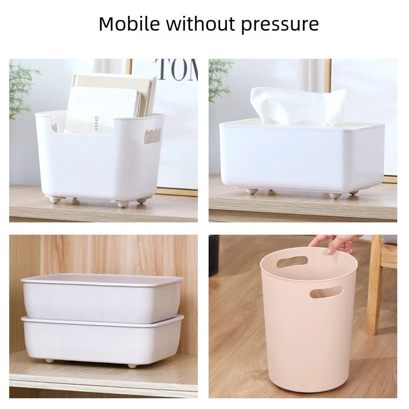 Universal Pulley Compatible with 4 Devices Rack Roller Trash Can Wheel Bed Storage Box Wheel|Home Improvement Accessories