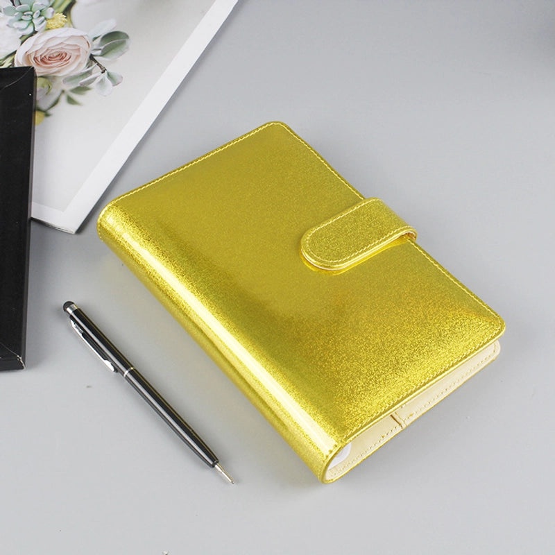 Solid Color Spiral Notebook with PU Leather Cover for School Learning|Stationery & Office Supplies