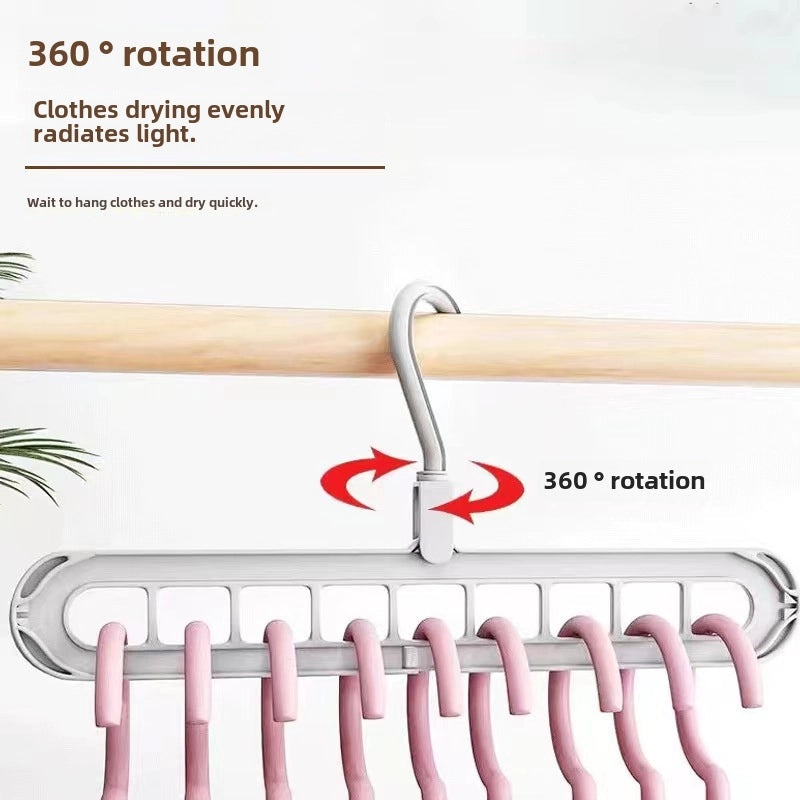 Multi-purpose 9-Hole Drying Rack | Home Storage & Organization