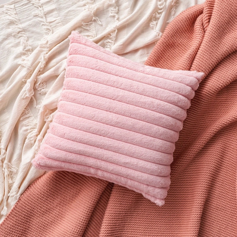 Heart-Shaped Solid Color Flower Pillow Covers for Couch and Sofa Decor | Home Decor & Cushion Covers